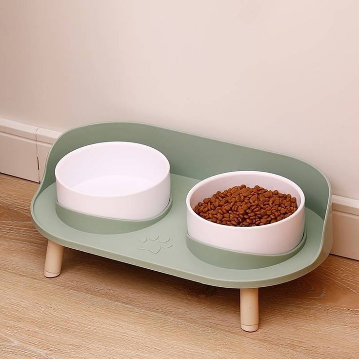 Pet bowls with stand